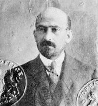 Chaim Weizmann, leader of  British Zionism 1915
