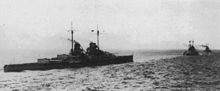 German battlecruisers heading for Dogger Bank