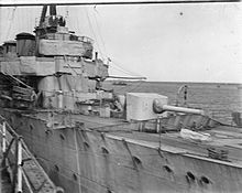 HMS Chester - Jack's gun