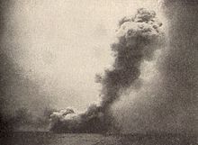 HMS Queen Mary blows up